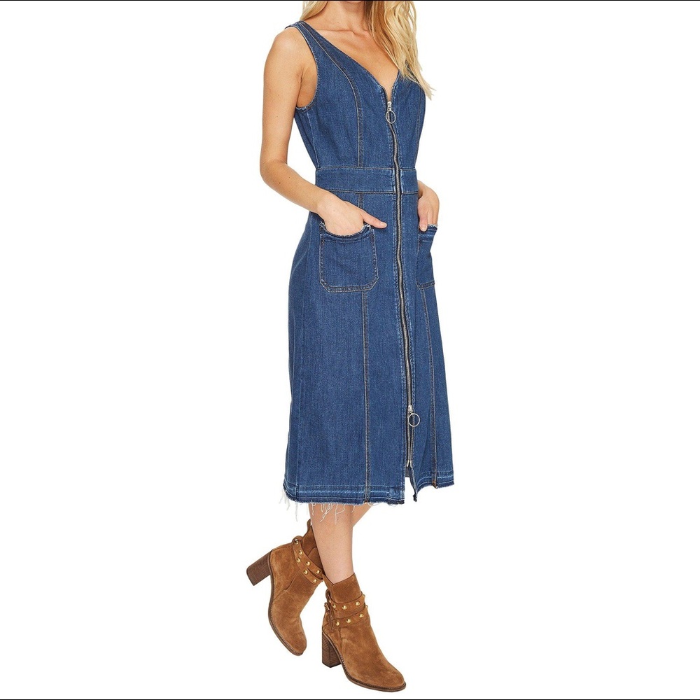 ☘️ 7 for All Mankind Sleeveless Denim Dress